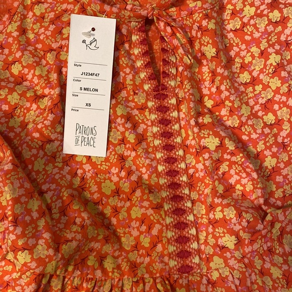 NWT floral crop top XS - Picture 7 of 7